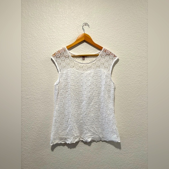 Roz & Ali lined blouse Size Medium - Picture 1 of 11